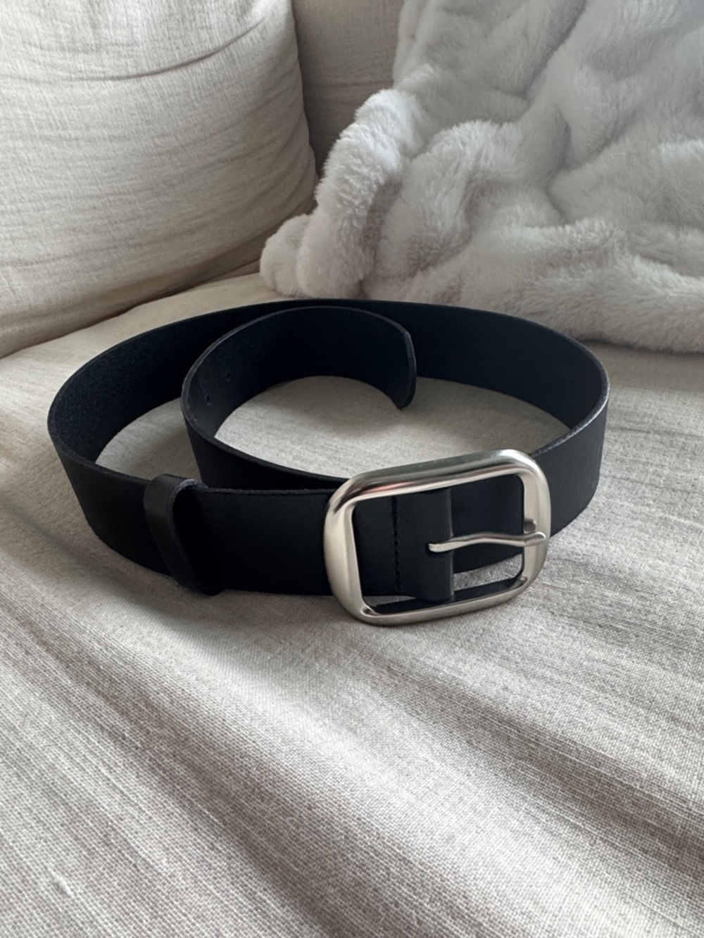 NAKD x Claire Rose Black and Silver Belt